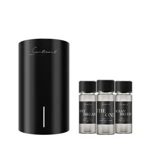Scentiment Mini 2 LE Discovery Kit - Portable Cold-Air Diffuser with Wi-Fi & Touch Controls, Rechargeable Battery Life, Covers 500 Sqft; Includes Top 3 Luxury Hotel-Inspired Fragrance Oils (20ml)