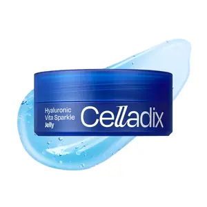[CELLADIX Official] Celladix Hyaluronic Vita Sparkle Jelly Mask - Korean Skincare, 1.69 Fl Oz, Intense Overnight Hydration, Anti-Aging Benefits, Hypoallergenic, Vegan Friendly