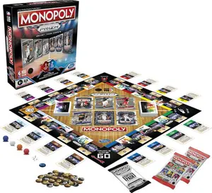 Monopoly Prizm NBA Edition Board Game with Panini NBA Trading Cards