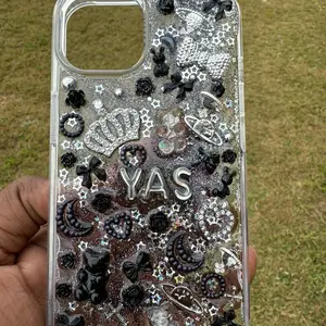 Custom Themed Junk iPhone phone Case black theme