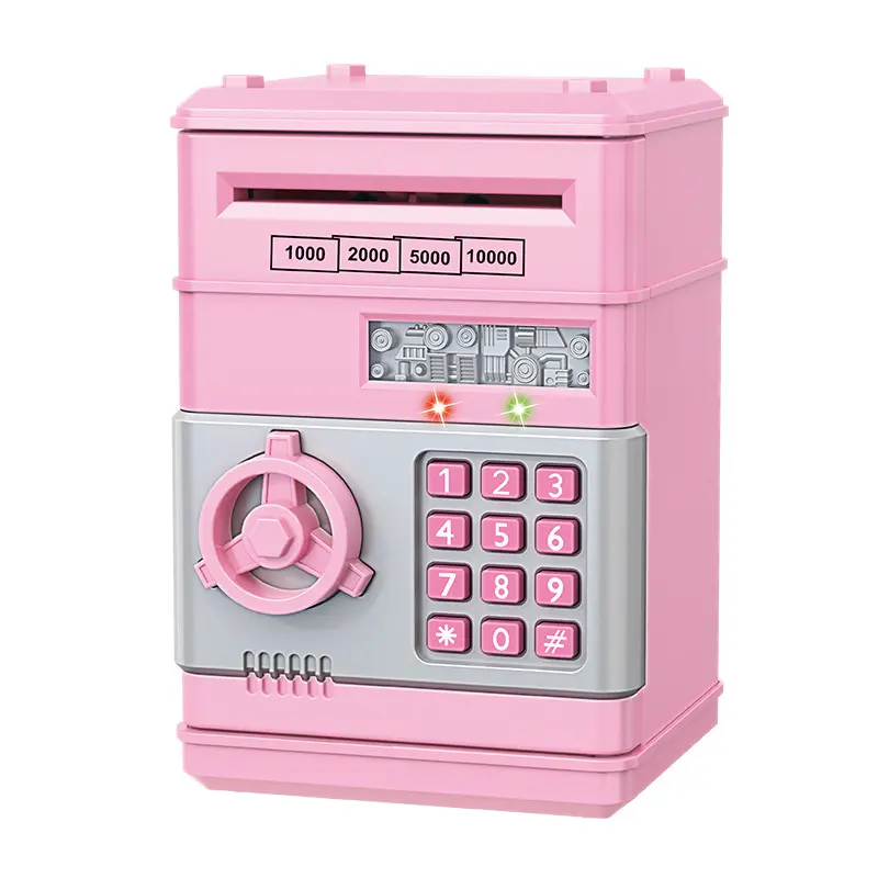 ATM automatic deposit and withdrawal machine, large-capacity, accessible, smart password, card-swiping children's savings bank