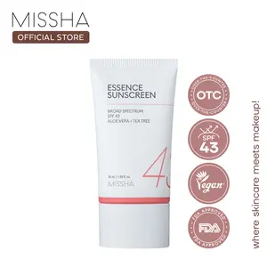 [MISSHA Official] Essence Sunscreen SPF43+ 50ml (OTC) – Lotion-Type Sunscreen, Lightweight Daily Use for the Whole Family