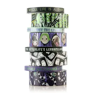 Beetlejuice Never Trust the Living Washi Tape (8-Pack)