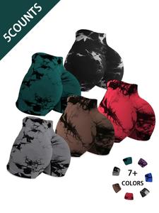 women's tie dye print high waist sports shorts, casual comfy breathable seamless skinny shorts for gym workout, athletic shorts, athleisure shorts, yoga workout activewear, lightweight workout shorts, yoga biker shorts