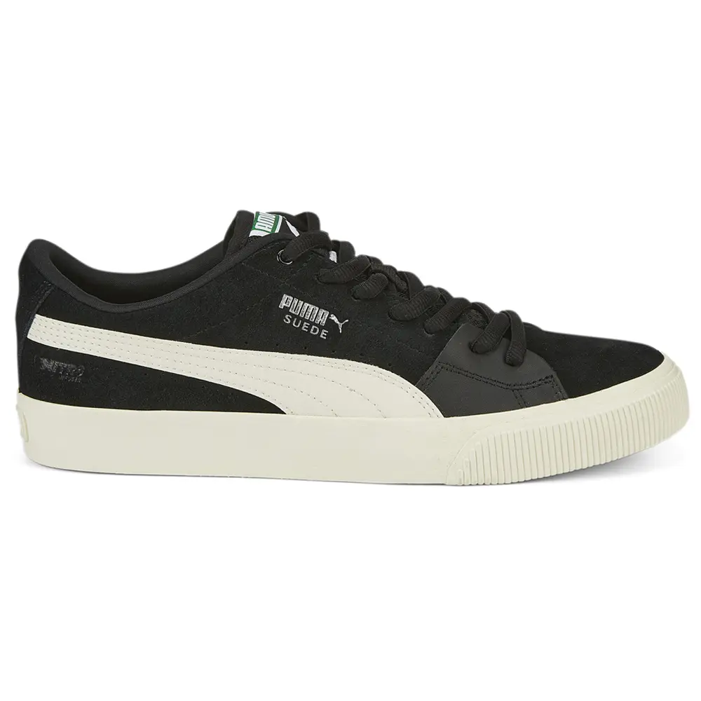 PUMA Mens Suede Skate Nitro Og Lace Up Sneakers Shoes Casual - Black