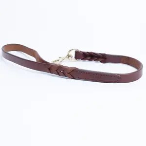 Short-hand Braided Traffic Leash