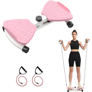Ultra-Durable Waist Twist Trainer, 300LBS Max Load, Home Abdominal Fitness Machine, Non-Slip & Noiseless Slimming Equipment, Twisting Stepper