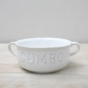 Gumbo Double Handle Bowl