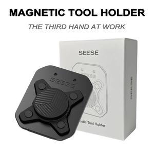 【TikTokShopHolidayHaul】SEESE Magnetic Tool Holder,Clip On Belt Magnet for Screws,Nails,Hammers,Sockets,Pliers,Screwdrivers,Trowels,Drill Bits,Wrenches &More Heavy Duty ,Gift for Christmas,New Year