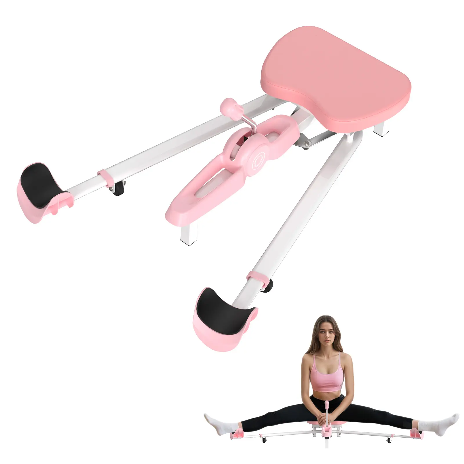 HOTWAVE Leg Stretcher, Splits Machine, Leg Stretching Training Machine for Home Gym Split Machine Training Fitness,hine Training Fitness,Outdoorfun
