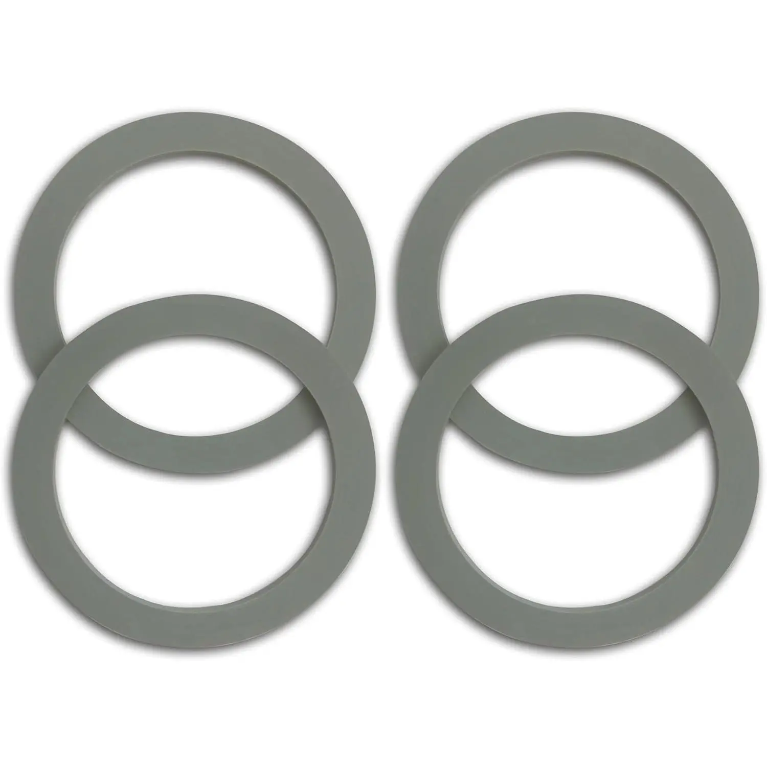 (4 Pack) Grey Blender Gasket, Compatible with Osterizer and Oster Blender Replacement Parts