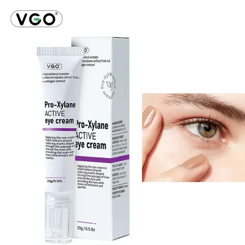 VGO-Pro-Xylane Anti-Wrinkle EyeCreamWomen's Glass Color MoisturzingRepair Fading dark circles Skin Care-B