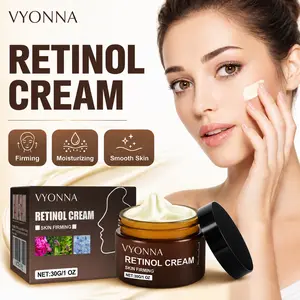 Retinol Face Cream, 30g Anti Aging Moisturizer for Fine Lines, Skin Firming Cream with Retinol, Ascorbic Acid, Mineral Oil & Glyceryl Stearate, Hydrating Facial Cream for Dry Skin Moisture Moisturizing