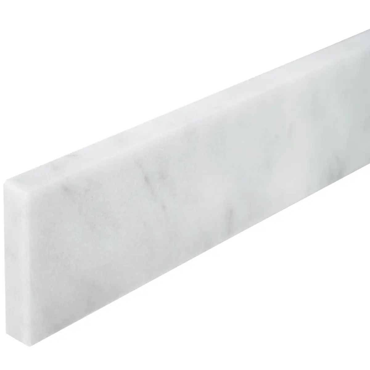 White Marble Stone Vanity Backsplash