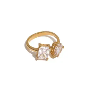 Nhyira Cubic Zirconia Wrap Ring