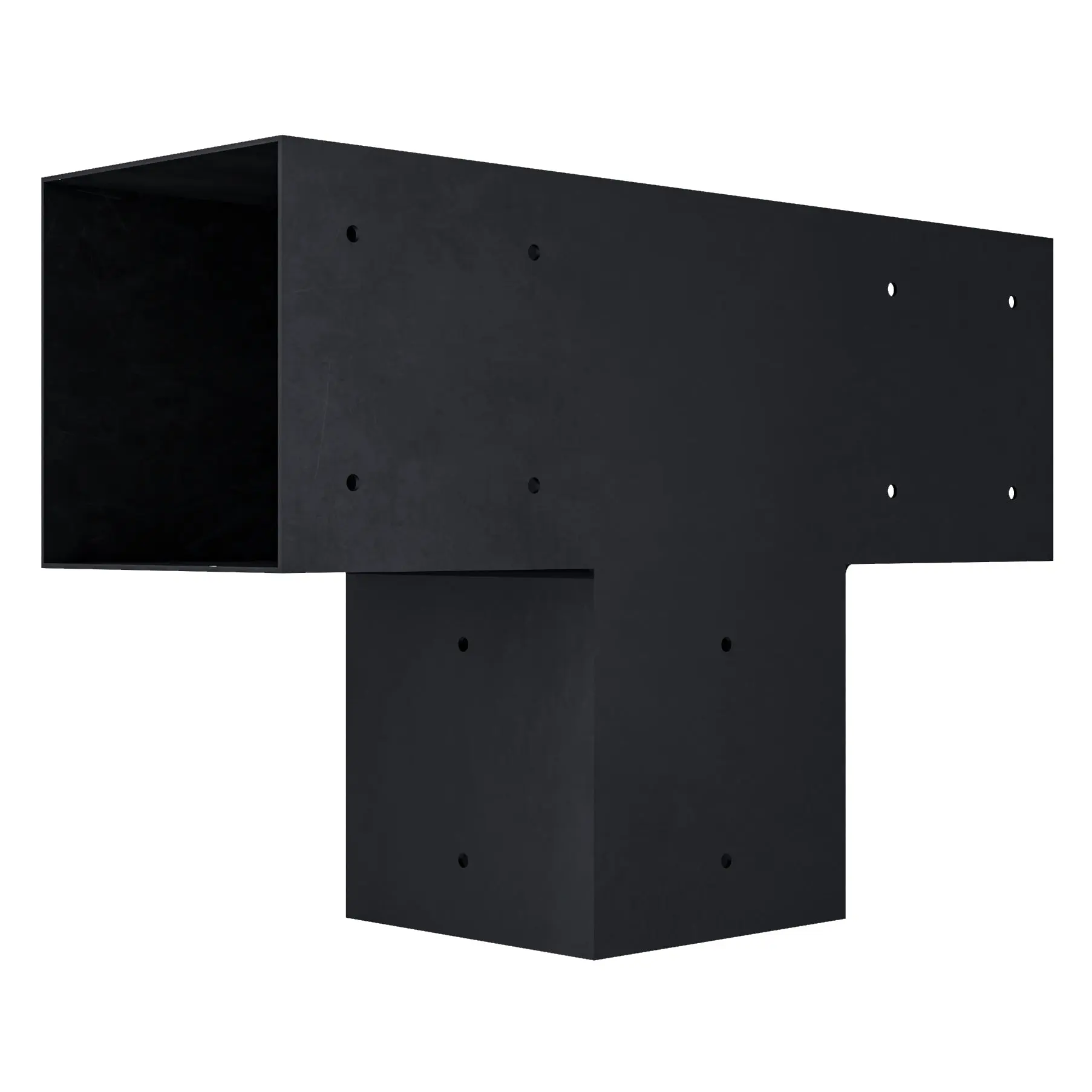 Pergola 3-Arm T Bracket (for 6x6 Wood Posts)