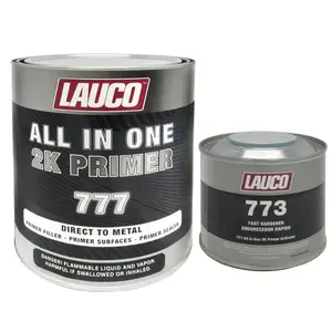 All In One Direct To Metal 2K Urethane Primer Surfacer (4:1) 1 Liter & 1 Fast 8oz Can Activator KIT