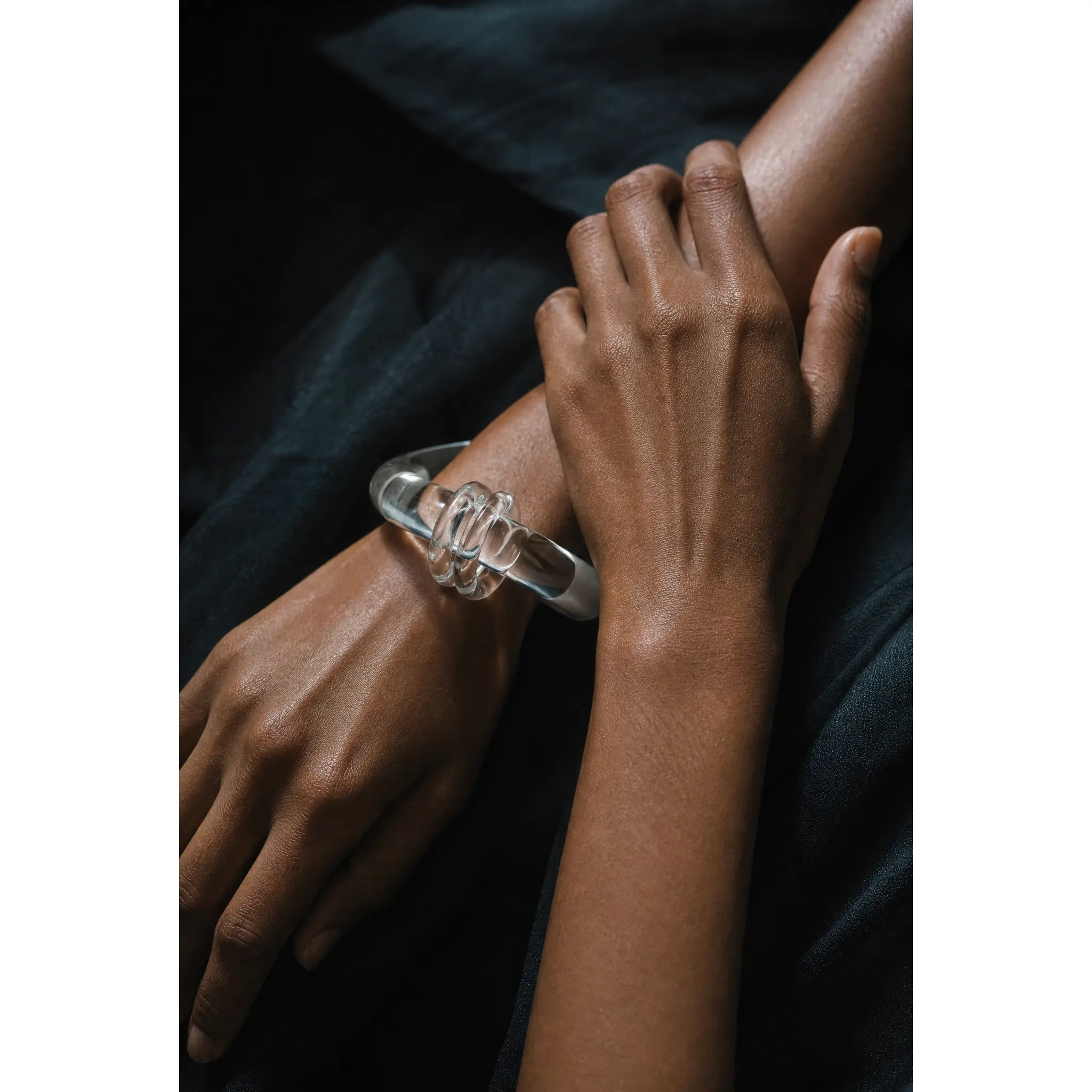Acrylic Knot Bangle