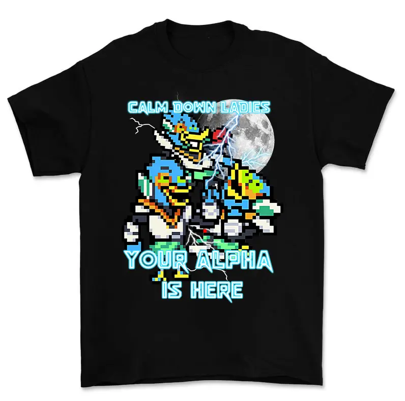 Calm Down Ladies Your Alpha Is Here Berdly Deltarune Classic T-Shirt