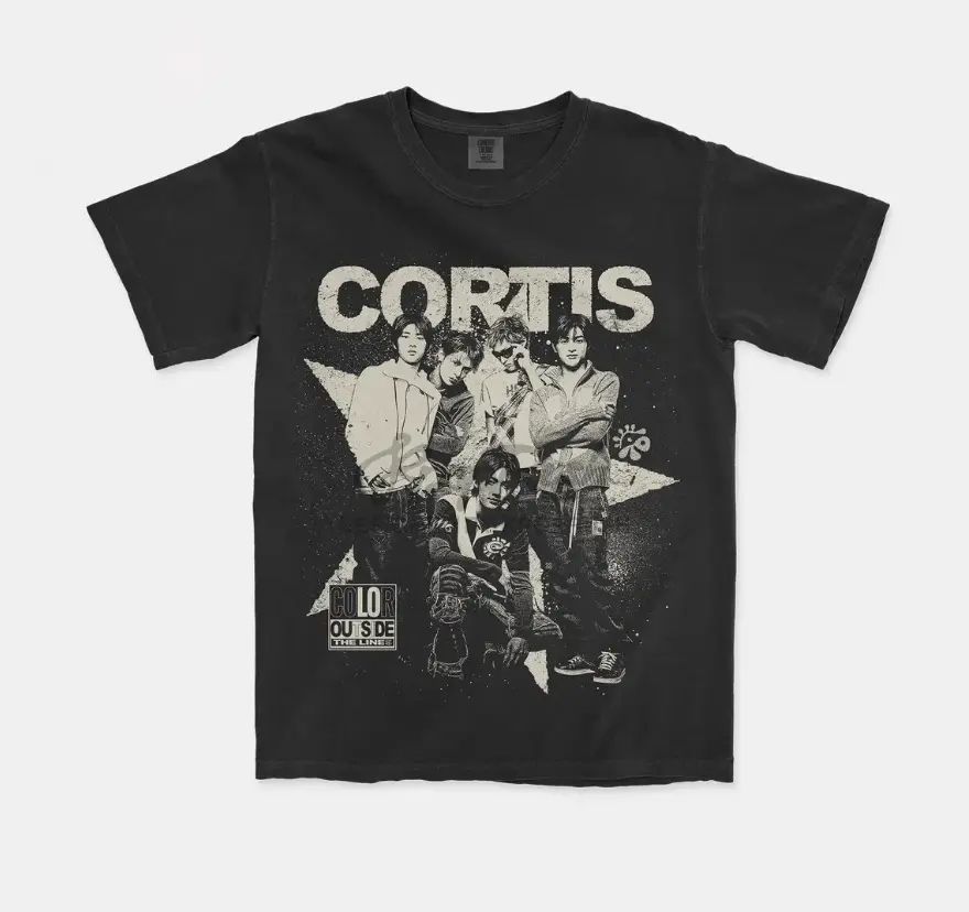 Cortis Vintage 90s Bootleg Graphic T Shirt, Korean Boy Band Inspired Merch, Women Tshirt, Gift for Kpop Fan, Concert Tour Tee