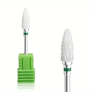 Nail polishing head, milling cutter head, nail drill bit for removing nail polish, suitable for nail art machines, nail art tools, accessories and nail files.