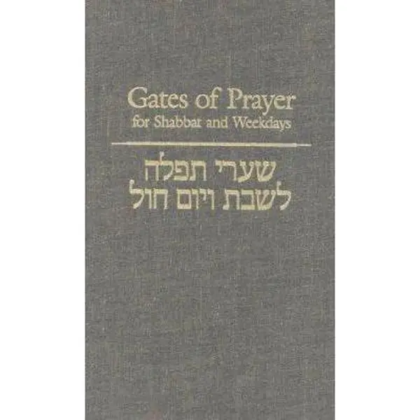 Used Gates of Prayer for Shabbat and Weekdays - Inclusive Gender-Sensitive Prayerbook (English, Hebrew Edition) for Morning, Evening Services by Chaim Stern (Hardcover)
