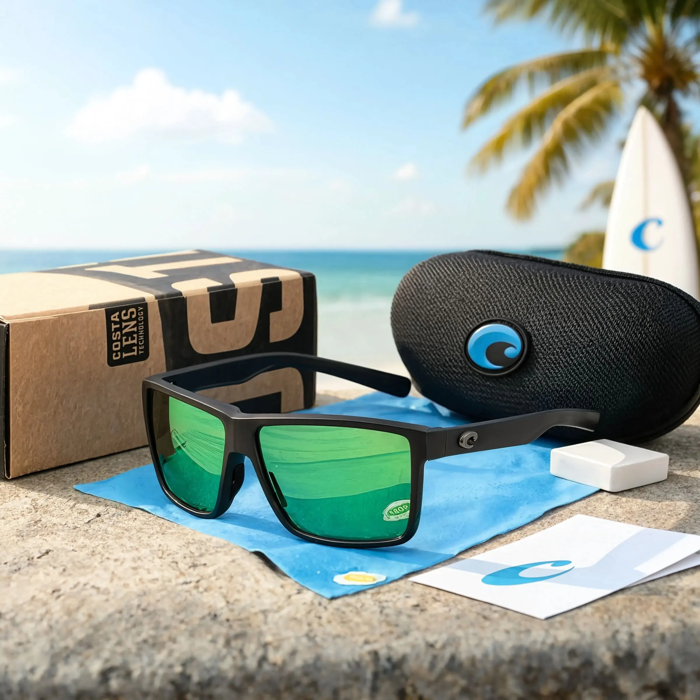 NEW COSTA Del Mar Rinconcito Sunglasses - Polarized 580P Lenses - Suitable For Outdoor