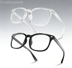 Circleletsspark Computer Gaming Glasses For Men & Women Blue Light Blocking Lightweight Eyeglasses for Work TV Office 2026 Model