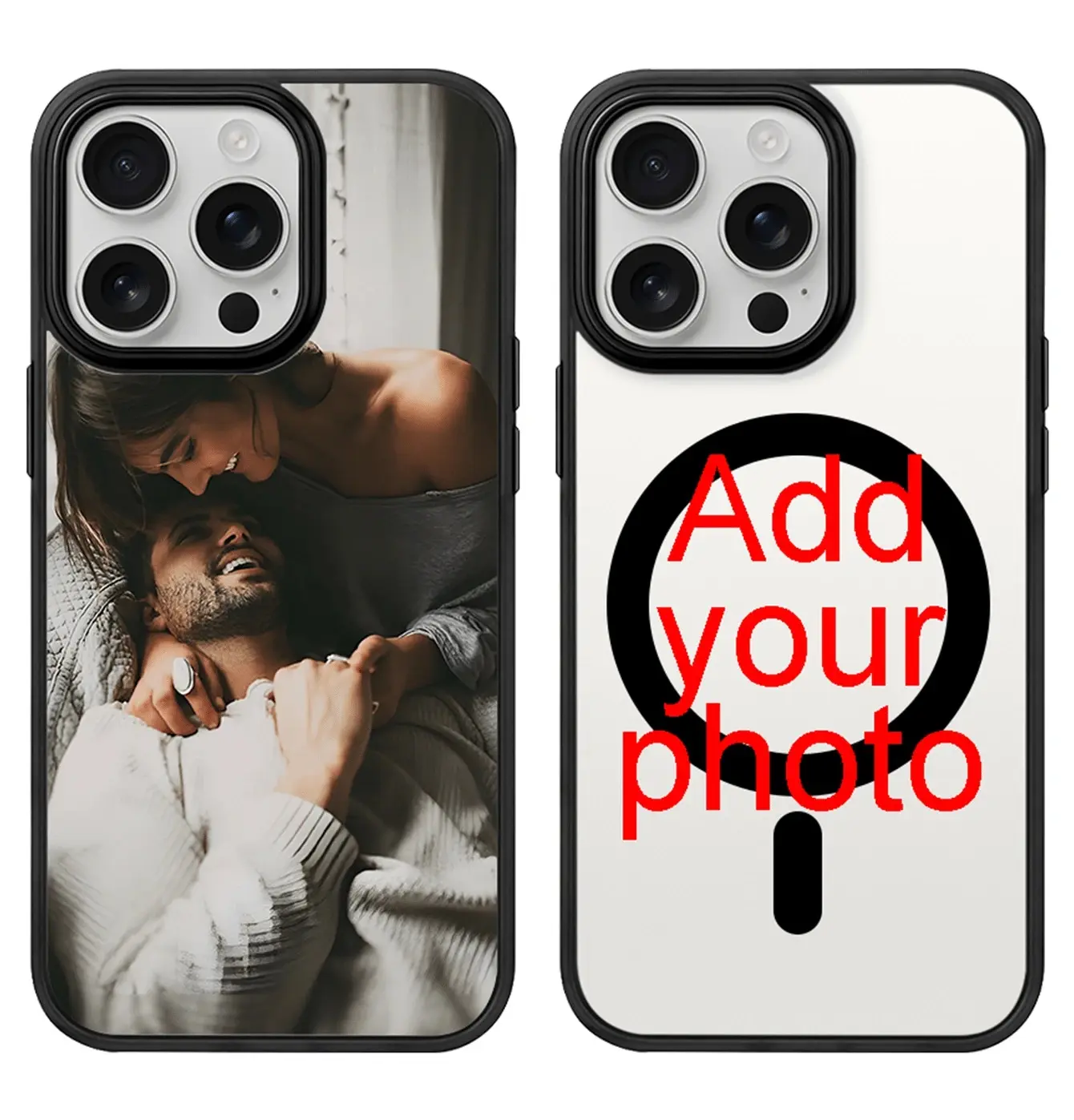 Personalized Customized Photo Phone Case, Suitable For IPhone 16E/15PROMAX/14PLUS/13MIN/12PRO/46 Pro Max/XR/XS Max/X/XS Hard Acrylic Phone Case,Suitable For Galaxy S25 S24 S23 S22 Ultra Plus FE Soft Edge Phone Protective Case, Best Festival Gifts