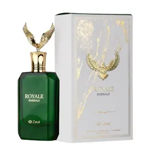 Zakat Parfums | Royale Emerald | Eau De Parfum | Unisex Fragrance | 80 ML | Bergamot - Green Apple & Bamboo Notes