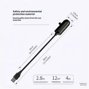 Galaxy Projector Night Light with 6 Sliding Projection Films, Adjustable Brightness & Focus, 360° Rotating Design, USB Starry Sky Night Light Projector for Bedroom Car Ceiling Decor