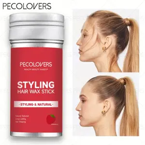 1pc Fast Fix Hair Finishing Wax Stick, Stable Long-wear Shaping No Oily Residue, Repair Frizzy Hair Moisturize Scalp & Strands, Winter Daily Grooming Dating Occasion, Sweet Valentine Gift For Family Friends Hair Cosmetic