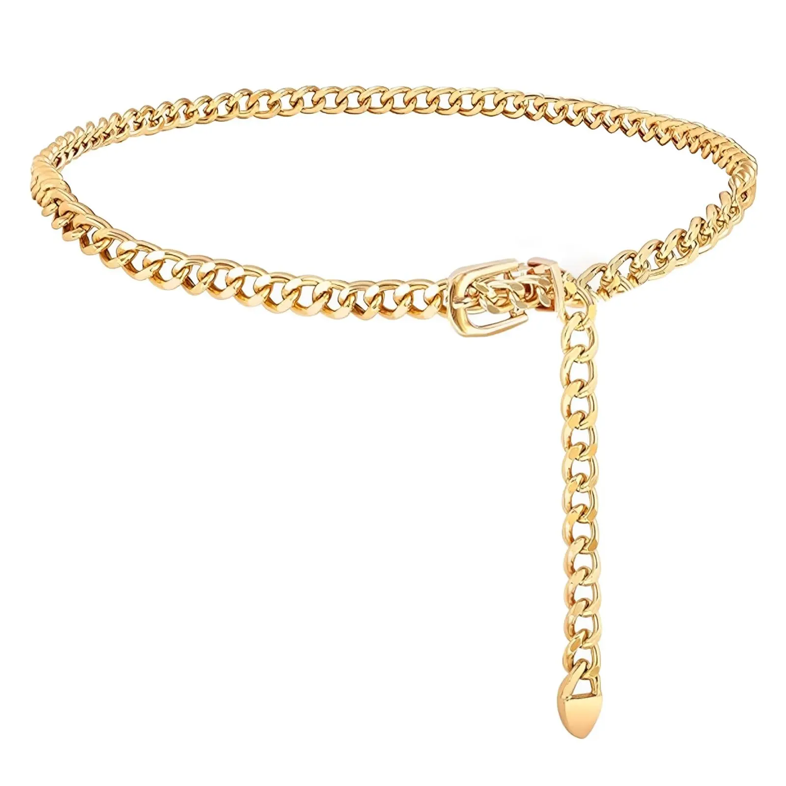 Gold Chain Belt For Women Adjustable Waist Belt Fashion Metal Dress Belts For Jeans Dresses Body Link Waist Chain - TikTok Shop Gold Chain Belt For Women Adjustable Waist Belt Fashion Metal Dress Belts For Jeans Dresses Body Link Waist Chain - TikTok Shop