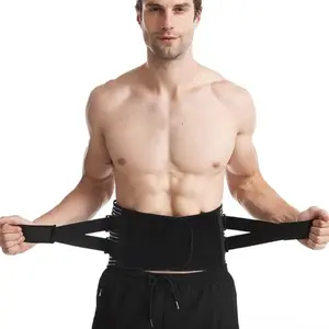 Breathable Lower Back Support Belt - Adjustable Waist Brace for Weight Lifting, Gym, Workout & Sports Injury Prevention