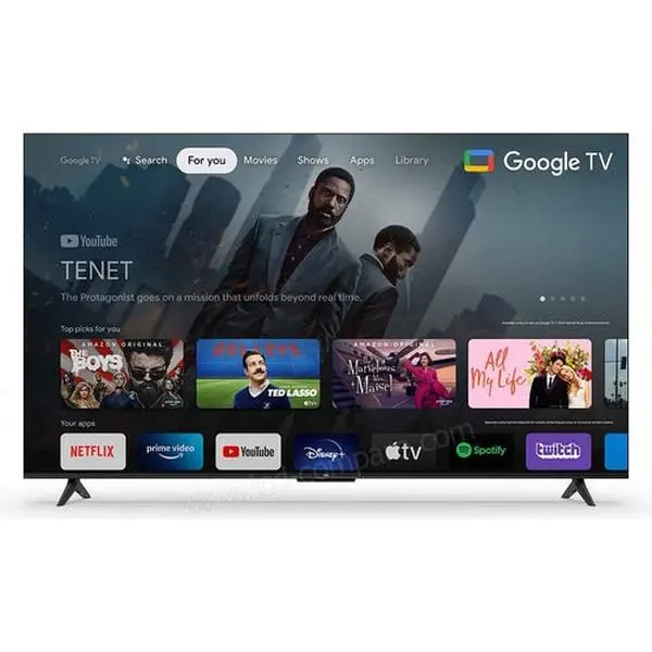 TCL 55P631 55 Inch 4K Ultra HD LED Smart TV With Wi Fi Bluetooth Connectivity And Noise Reduction