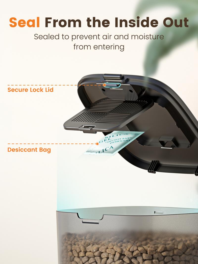oneisall Smart Pet Feeder, 3.5L Automatic Food Dispenser for Cats, dogs,Small Pets Indoor, Timed and quantitative dry food cat feeder oneisall Smart Pet Feeder, 3.5L Automatic Food Dispenser for Cats, dogs,Small Pets Indoor, Timed and quantitative dry food cat feeder