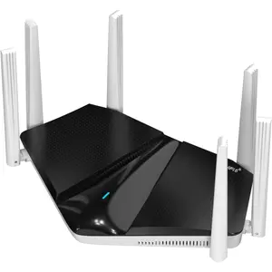 AX3000 WiFi 6 Router, Dual Band Gigabit  Internet Router for Gaming & Streaming, 3000Mbps High Speed with 6 High- Antennas, Long Range Coverage, EasyMesh Compatible, WPA3