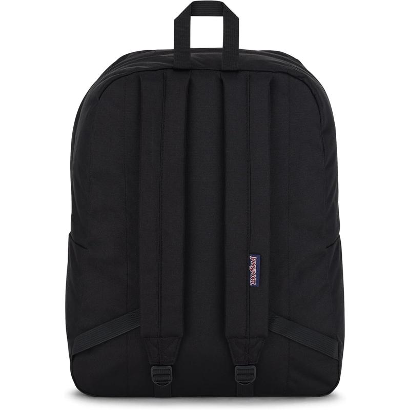 Jansport Superbreak One Backpacks - Durable, Lightweight Bookbag with 1 Main Compartment, Front Utility Pocket with Built-In Organizer - Premium Backpack, Black JanSport