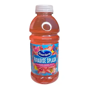 Ocean Spray Paradise Splash Cranberry Mango Guava & Passionfruit Juice Drink 15 Fl Oz