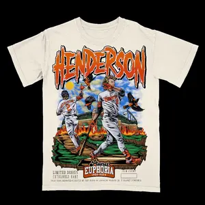Gunnar Henderson Planet Euphoria Shirt Vintage 90s Baseball Graphic Tee for Men Women Fans Y2k Streetwear