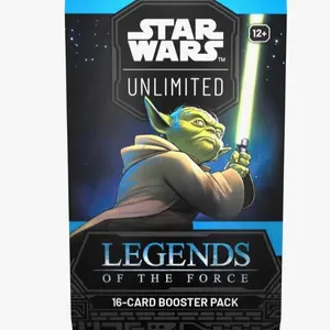 Star Wars Legends of the Force Blisters 16-Card Booster Pack Unlimited Edition for Collectors