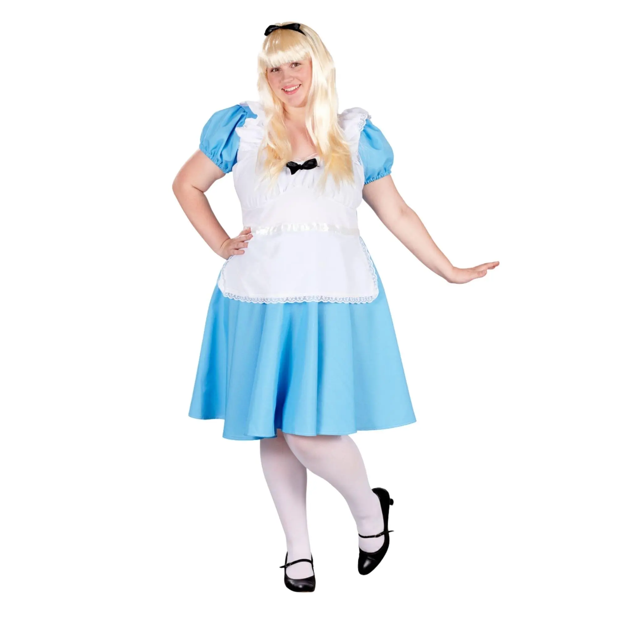 Traditional Alice Adult Costume, Silky, Clothes