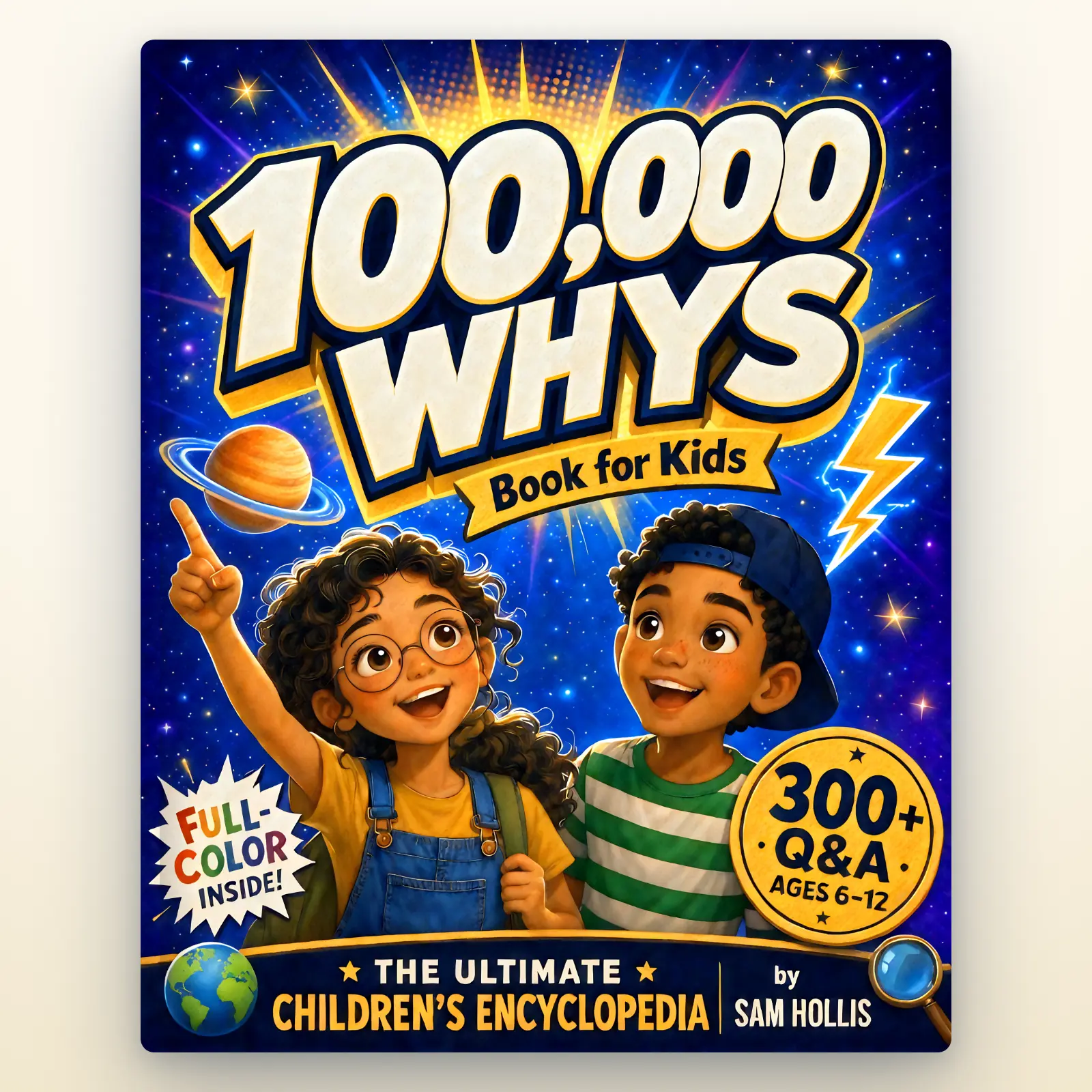 100,000 Whys Book for Kids: The Ultimate Children's Encyclopedia — 300+ Big Questions, Brilliant Answers & Mind-Blowing Facts for Smart, Curious Kids Ages 6-12