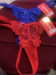 2 Butterfly Thong Women's Adjustable