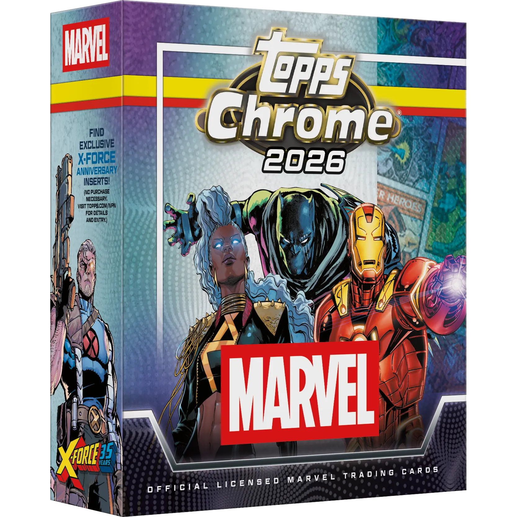 2026 Topps Marvel Chrome Mega Box