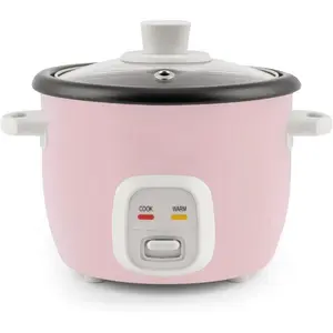 [New Deal]    Housewares 4-Cups (Cooked) / 1Qt. Rice & Grain Cooker (ARC-302NGP), Pink