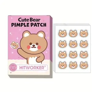 Cute Animal Hydrocolloid Patches – Fun & Effective Pimple Stickers for Clear Skin | Adorable Blemish Care Acne Gentle Peel Sensitive