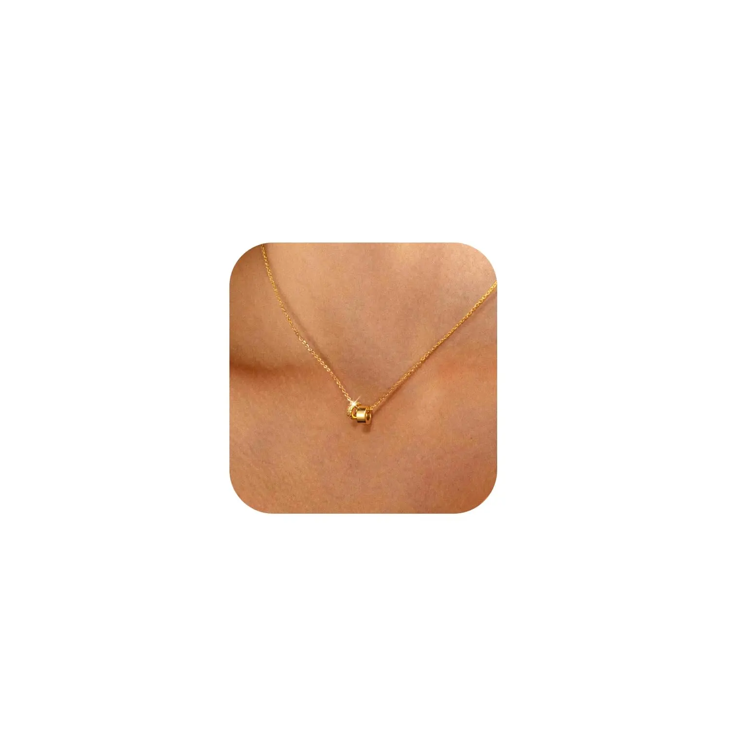 Gold-rondelle