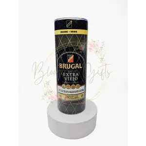 Ron Brugal 20oz. Tumbler, Brugal Cup, Dominican Republic Iconic rum, Stainless Steel