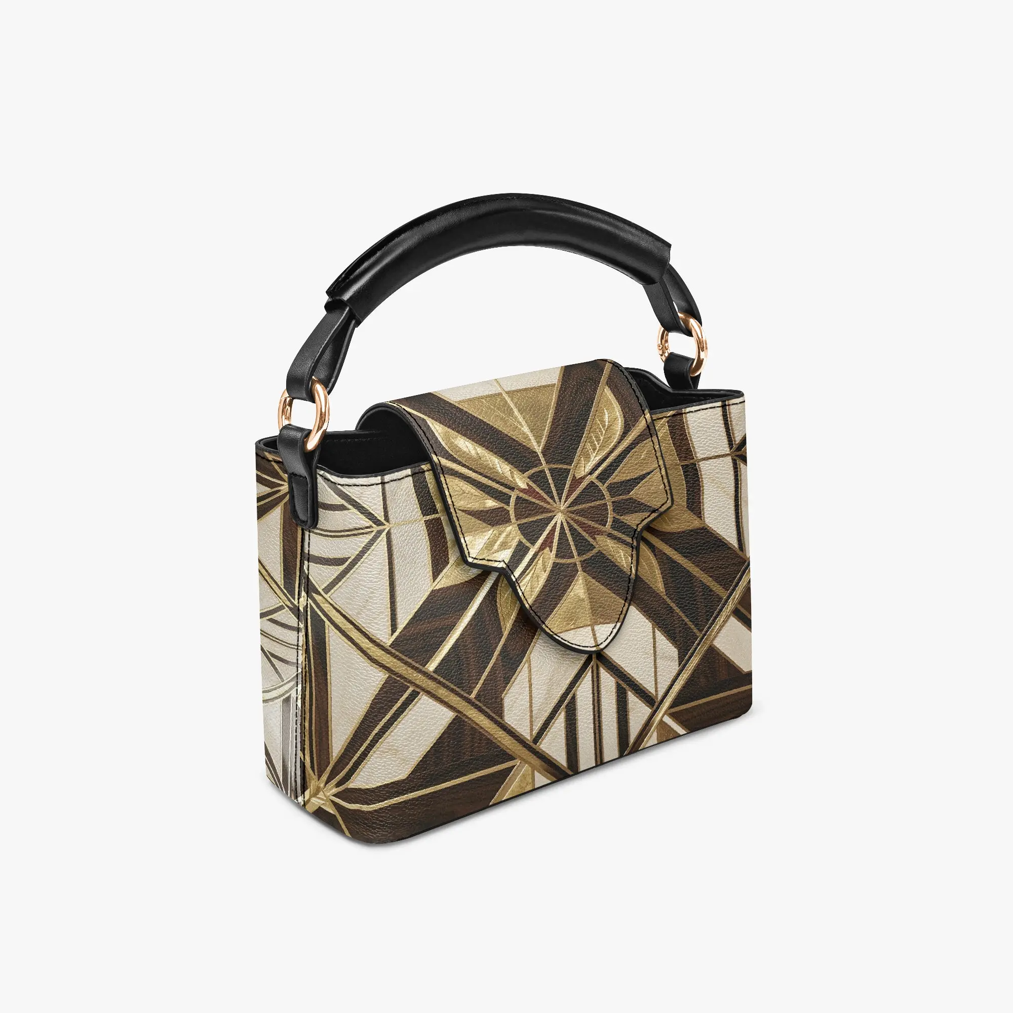 Lady in Motion Brown Mini Delicate Women’s Crossbody Bag | Aura Regalia